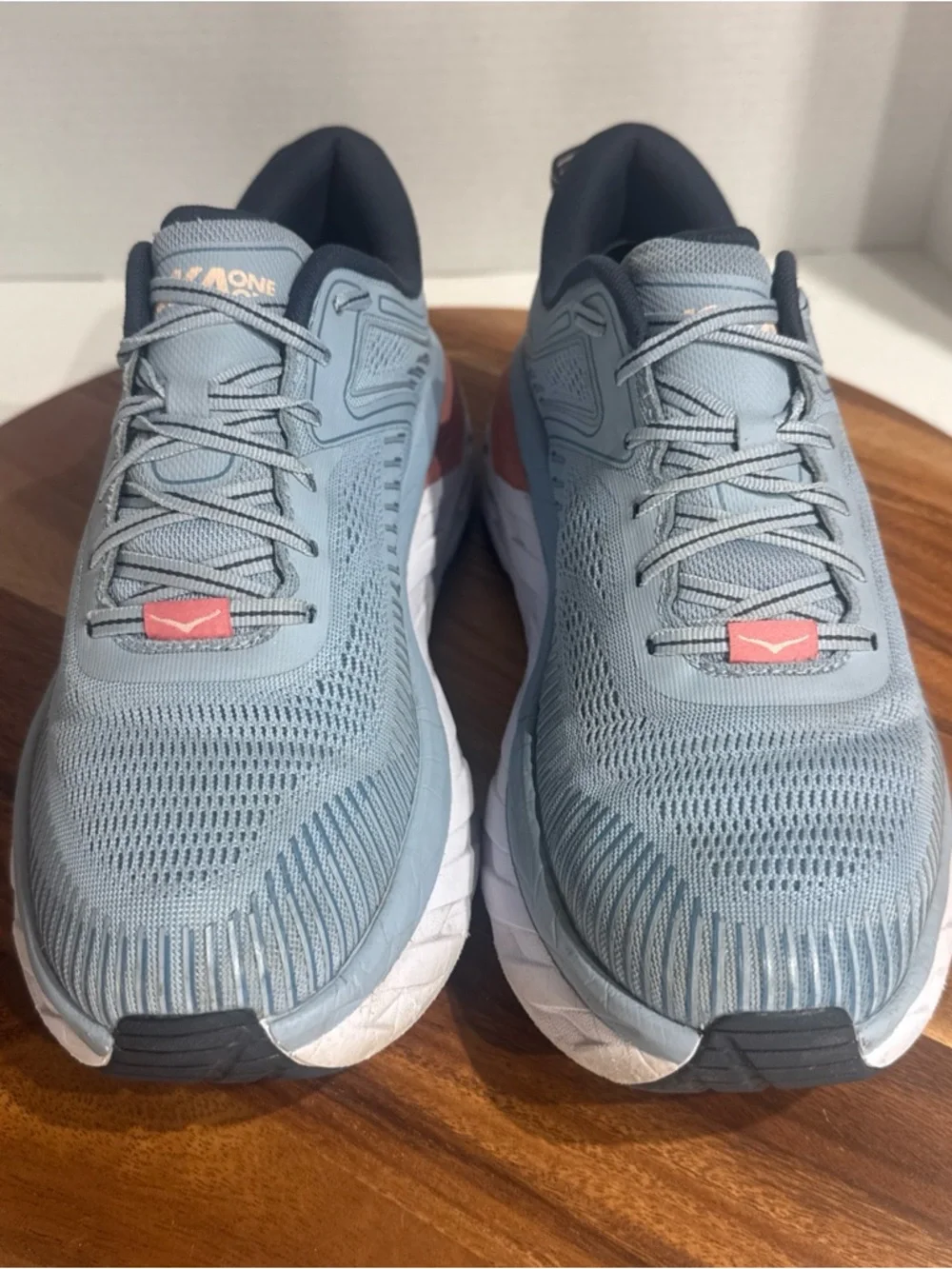 HOKA ONE ONE Bondi 7 'Blue Fog Blue Glass' Running Shoes Women’s Size 10 - Picture 3 of 10